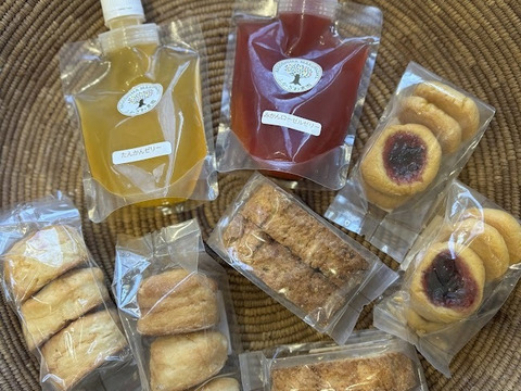 【ゲン担ぎ福袋】【福袋】お楽しみジャム・シロップ・ハーブティ・ピリ辛調味料・お菓子の詰まったお得な6点セット