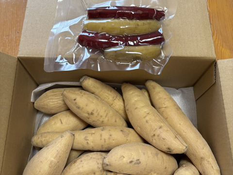 今話題の白いサツマイモ「きみまろこ」
上品な甘さとまろやかな口ざわり
2キロ入り小さめサイズミックス