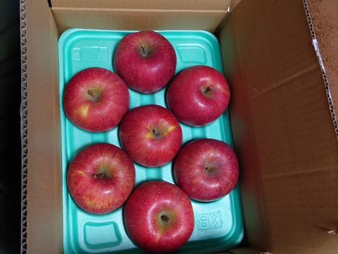 完熟サンふじ家庭用🍎ジュワッと滴る果汁の甘さ✨ りんごの王様👑