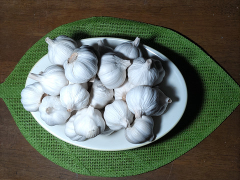 【北海道産】香りがギュッと詰まった自慢のにんにく　サイズ込み　１キロ