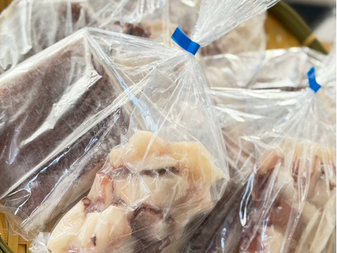 数量限定！食べ比べ　北海道白老産　たこぶつぎり+たこ頭　お試しにピッタリ！