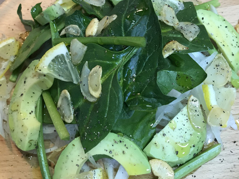 冬の健康セット 長芋とほうれん草 新潟県産の野菜 食べチョク 産地直送 産直 お取り寄せ通販 農家 漁師から旬の食材を直送
