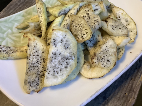 【最終】自然栽培のマコモダケ700g程度（5〜6本）