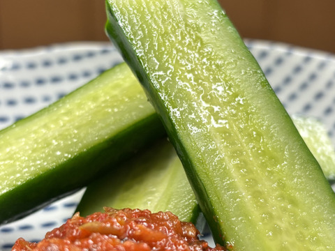 太陽のごちそう！パリッとひなたきゅうりお買い得3kg(箱重量込)