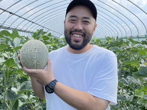 【お試し】【メロンは秋が旬!?】彩菜(あやな)メロン【一度食べたらメロンの虜♡】