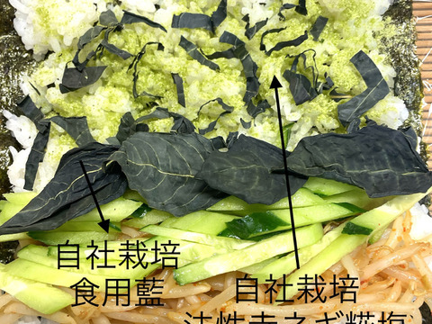 栽培期間中農薬不使用　食用藍　（ドライ）