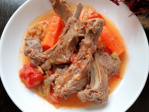 【煮込み料理に】大槌鹿プレミアムアバラ肉(スペアリブ) 200g×1パック 鹿肉