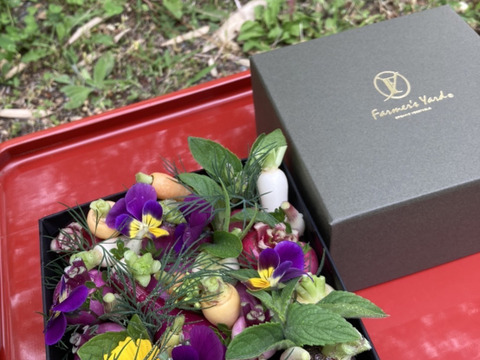 【父の日ギフト】野菜ブーケ BOXタイプ【メッセージカード付き】【カラフルなミニ野菜】【6/1(日)～6/22(日)お届け】