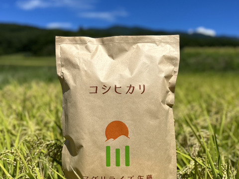 香りしっかり甘味抜群　これを選べば間違いない！！　長野県産　新米『コシヒカリ』　5kg