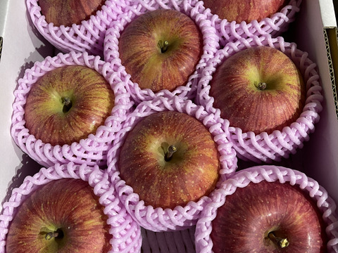 御歳暮、ギフトに♪ふじりんご★贈答用　2キロ箱詰め