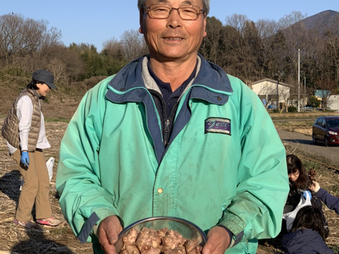 ほっくほく シャッキシャキ 小野田さんのとっておき菊芋 土付き 掘り立て超新鮮 ダイエット 糖質制限 低インスリン 食物繊維どっさり イヌリンたっぷり 茨城県筑西市産菊芋 1kg 茨城県産 食べチョク 農家 漁師の産直ネット通販 旬の食材を生産者直送 ほっくほく シャッキシャキ 小野田さんのとっておき菊芋 土付き 掘り立て超新鮮 ダイエット 糖質制限 低インスリン 食物繊維どっさり イヌリンたっぷり 茨城県筑西市産菊芋 1kg 茨城県産 食べチョク 農家 漁師の産直ネット通販 旬の食材を生産者直送