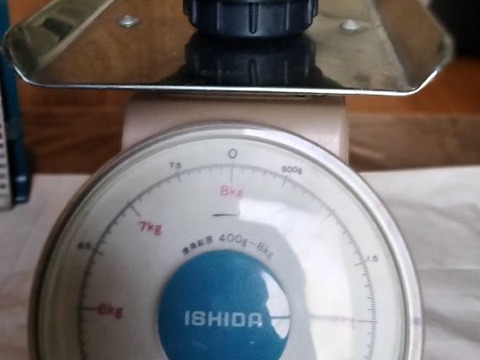 兵庫産夏武輝 中玉スイカ1玉　ご家庭用①