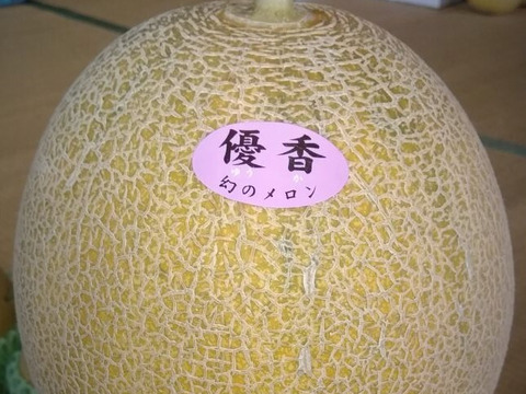 希少!!　幻の『優香メロン』1玉1.5㎏