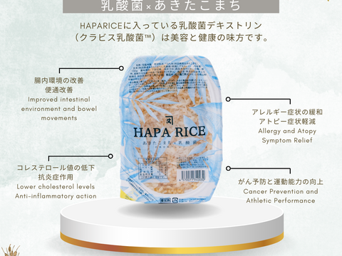 【冬ギフト】 HAPARICE 酵素玄米パックごはん24食入  乳酸菌栽培米【健康ごはん】無添加 秋田県産あきたこまち