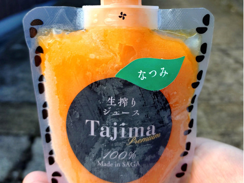 【甘い冷凍ジュース詰め合わせ】なつみ・温州みかんの完熟生絞り冷凍ジュース150㎖を各３個　計６個セット