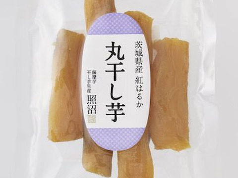 照沼Quality 紅はるか 丸干し芋 150g×4袋（ギフトBOX）：茨城県