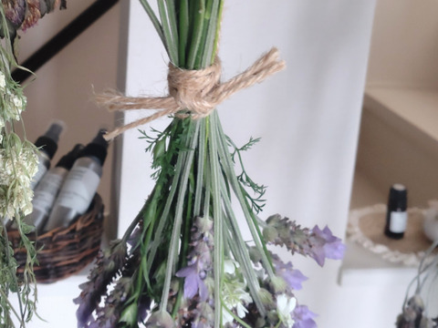 ラベンダー・デンタータ🪻とオルレア❀の花束💐セミドライ