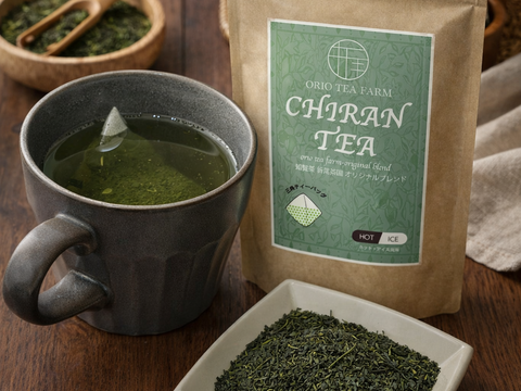 大容量！紐なし知覧煎茶ティーバッグ 3g×30P