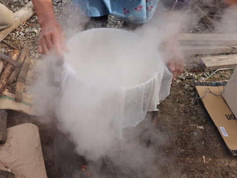 【令和7年産】農薬・化学肥料不使用　長野県産もち米【白米3kg】