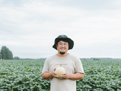 十勝メロン（赤肉キングメロン）2個入れ