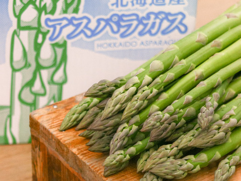 富良野産グリーンアスパラ（M-2L混合サイズ・800g）
