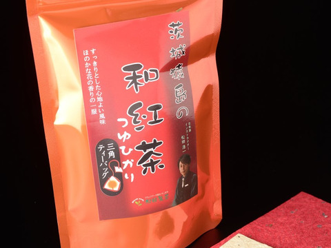【送料無料3個セット】和紅茶 つゆひかり 2gx10個【茨城猿島茶の紅茶】