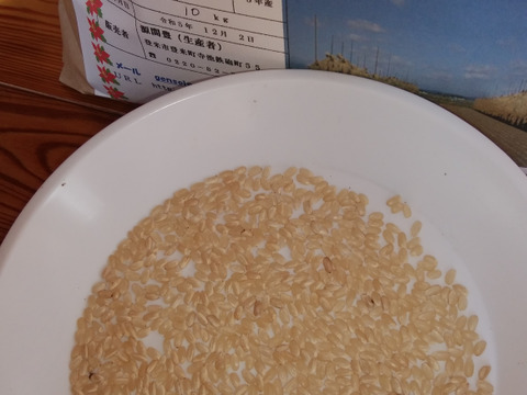 有機栽培ひとめぼれ玄米１０ｋｇ