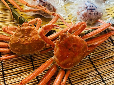 ※期間限定特売セール‼【北海道産】活ズワイガニ　サイズ小中　7.5kg