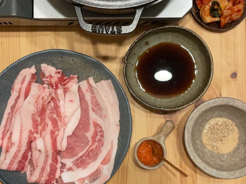 《放牧和豚》モモ 薄霧スライス 300g【1mm以下のしゃぶしゃぶ専用スライス】『スライス人気No.1』