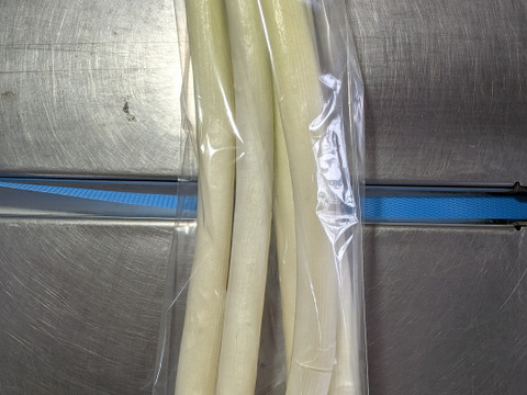 リンゴとお米とネギ