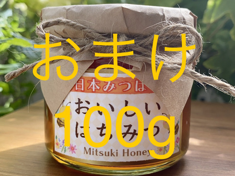 日本みつばち　純粋蜂蜜　びわ湖西比良山麓産　１２００ｇ