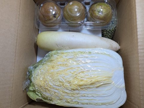 野菜類と果物のセット