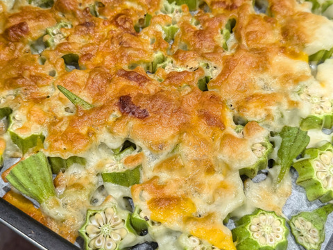 熊本県産　角オクラ,ダビデの星★食べくらべセット（角オクラ24本,ダビデの星8本入り）