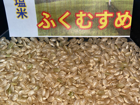 【ゲン担ぎ福袋】令和７年9月に刈り取りました。
新米☆☆ミルキークイーンの改良品種で低アミロース米　ふくむすめ　(大粒)☆酵素散布米
ふくむすめ 玄米２キロ精米無量