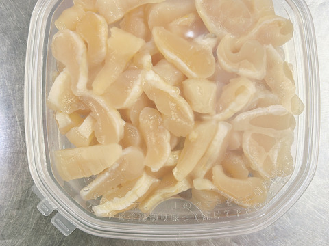 【天草・牛深の隠れ逸品】真珠貝（アコヤ貝）の貝柱200g〜濃厚な甘みと驚きの食感〜