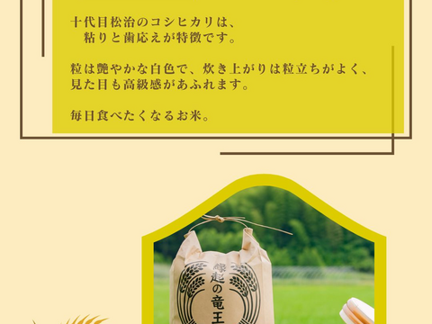 【無洗米2kg×2袋】品種おまかせ食べ比べセット！令和7年産 特別栽培米！1750年から続くお米農家が作った『縁起の竜王米』　滋賀県竜王町産 お米