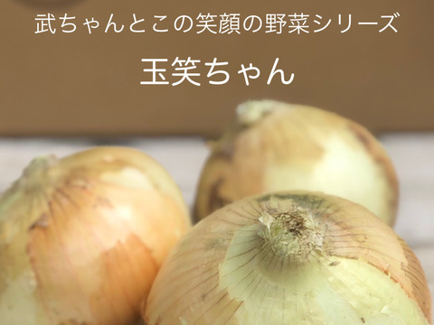 【テレビで紹介！】武ちゃん農場の笑顔の野菜『玉笑ちゃん』10kg（25個程度）