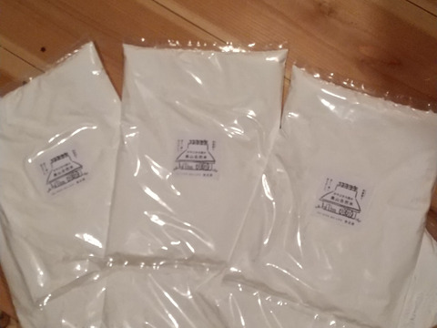 農薬不使用　米粉　6.3kg【900g✕7個】 ＋【玄米餅】約800g【20個前後】