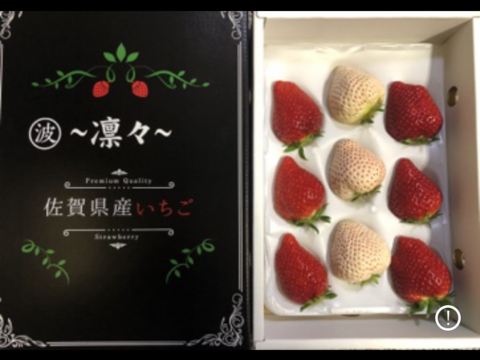 紅白いちご 350g 佐賀県産 食べチョク 農家 漁師の産直ネット通販 旬の食材を生産者直送