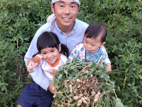 【昨年も大好評！】自然栽培 生落花生 おおまさり 3kg
