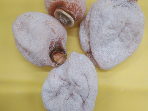【訳あり干し柿】（市田柿）450gが1袋　見た目は悪いが、味は優秀です！食べれば病みつきになりますよ！
