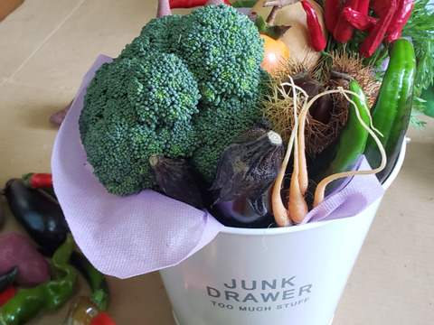 京都美山から旬の京野菜ブーケ❗【大切な方への贈り物に！】