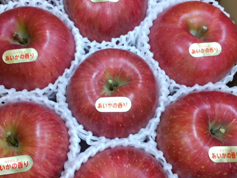 人気品種2種セット！やまたか農園の「あいかの香り」と「サンふじ」！