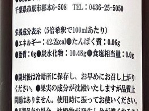 【父の日ギフト】ブルーベリービネガー 500ml　【環境とカラダにやさしいソーラーシェアリング栽培ブルーベリー使用】