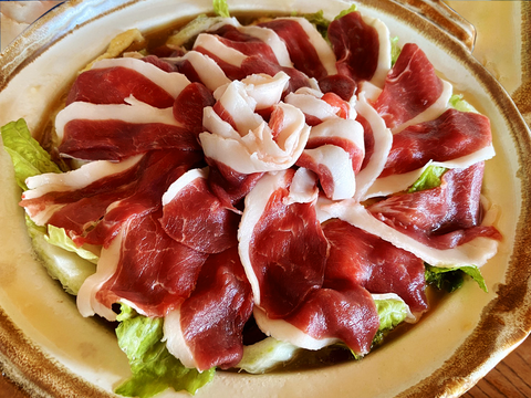 旬✨イノシシ《ジビエ》【猪肉ランプ 410g ブロック】260131-3