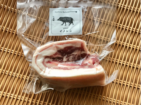 特Aクラス🏆✨イノシシ《ジビエ》【希少❣️猪肉バラ 330g ブロック】260319-6