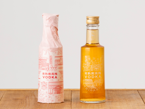 【梅農家×杜氏】完熟南高梅VODKA/ウォッカ梅酒315ml 29度