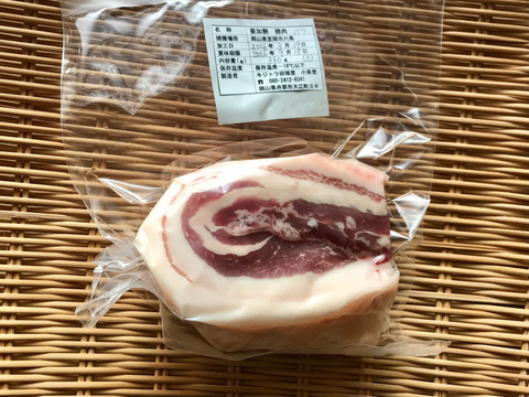 特Aクラス🏆✨イノシシ《ジビエ》【希少❣️猪肉バラ 360g ブロック】260319-3