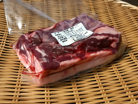 特Aクラス🏆✨夏鹿《ジビエ》【希少❣️夏鹿バラ490g（ブロック）】ジビエ240924-2