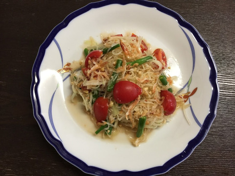 【冬ギフト】【新鮮酵素！】青パパイヤ千切(250ｇ×3pcs)